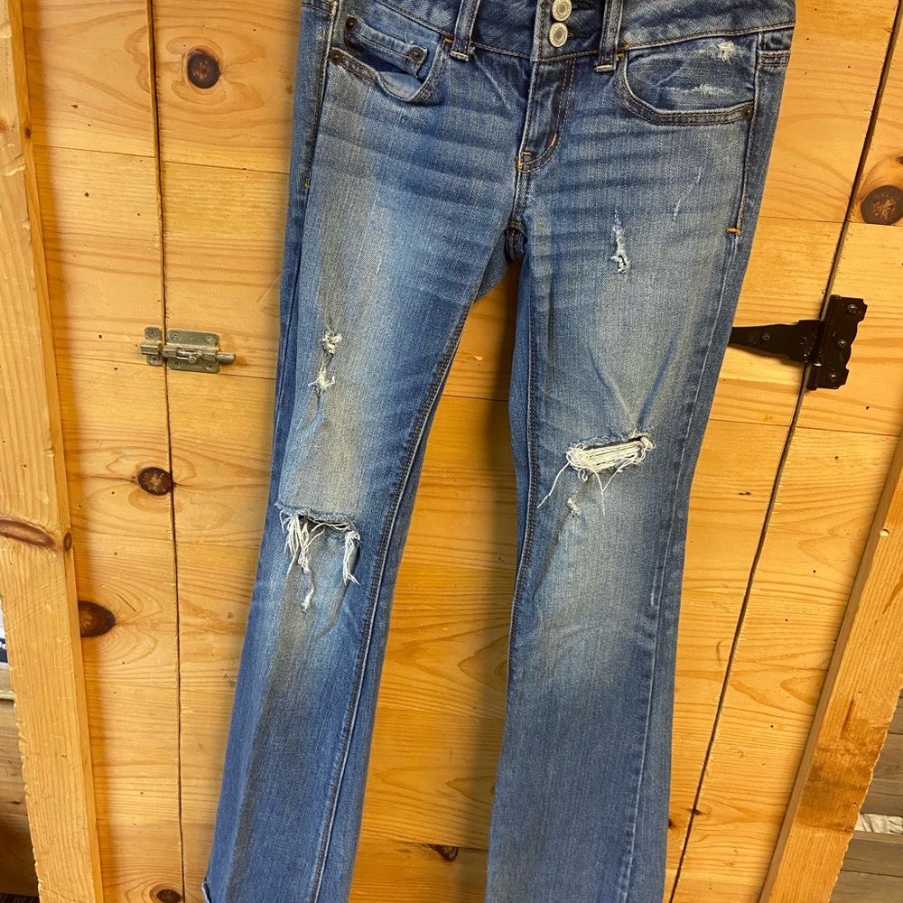 American eagle size 0 boot cut jeans